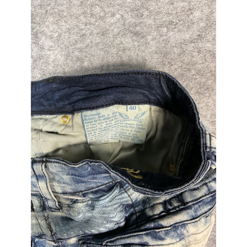 Robins Jean The American Gold Brand Men's Jeans Denim Size 40x30 - Picture 5 of 8